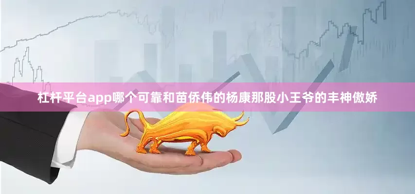 杠杆平台app哪个可靠和苗侨伟的杨康那股小王爷的丰神傲娇
